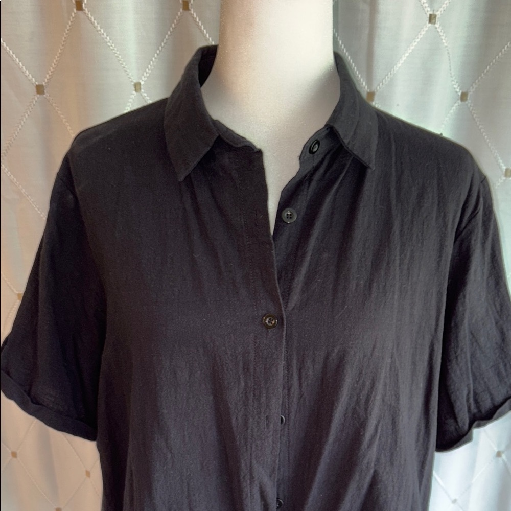 Women’s 100% cotton button down top - Picture 1 of 6